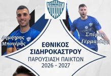 Εθνικός Σιδηροκάστρου: Ανανεώσεις συνεργασίας Εθνικός Σιδηροκάστρου